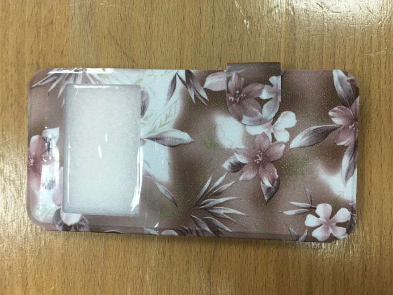 IPHONE 6 FLOWERS ON BROWN WINDOW BOOK CASE
